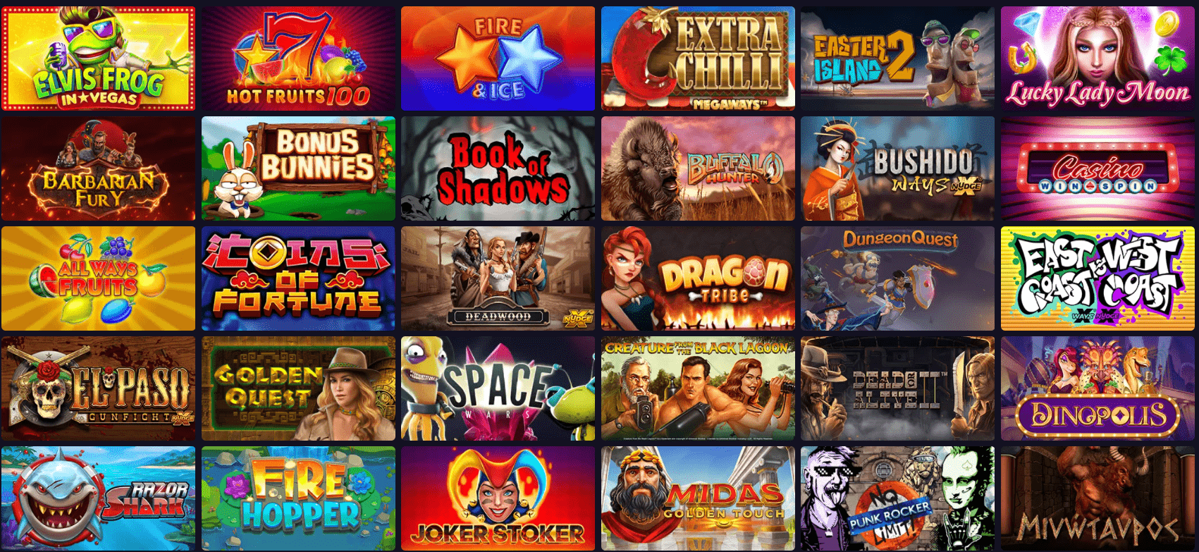 ігри у казино ДЛХ / Делюкс ігри у казино ДЛХ / Делюкс